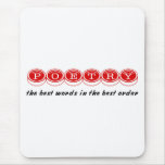 Dichter-Mausunterlage Mousepads