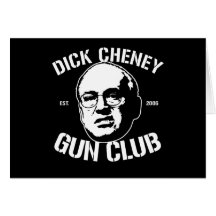 Dick Cheney-Gewehr-Verein Karte