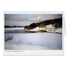 Dickey-Bach-hydroPower-Station - Gruß-Karte