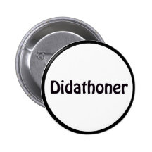 Didathoner Anstecknadelbuttons
