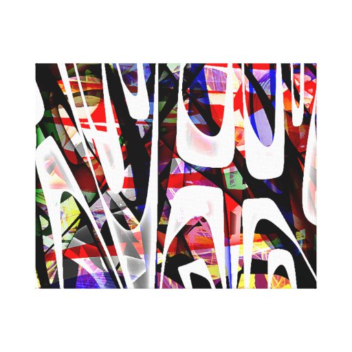 DIE 14. - Abstrakt Galerie Falt Leinwand