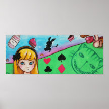 Die Abenteuer der Alicen im Wunderland Poster