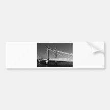 Die Albert-Brücke London Autoaufkleber