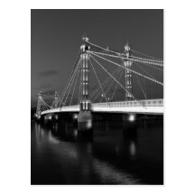 Die Albert-Brücke London Postkarte