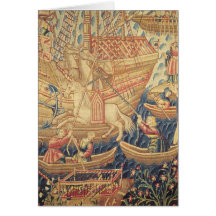 Die Ankunft von Vasco de Gama in Calicut Karte