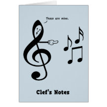 Die Anmerkungen des Clefs Karten