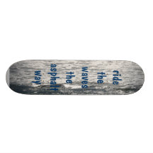 die Asphaltweise Personalisierte Skatedecks