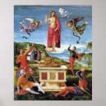 Die Auferstehung von Christus durch Rafael Sanzio Plakatdrucke