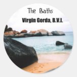 Die Bäder, Jungfrau Gorda B.V.I. Stickers