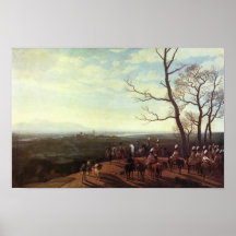 Die Belagerung von Kosel Posterdruck
