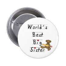 Die beste große Schwester der Welt Buttons