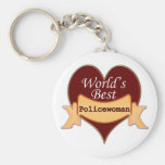Die beste Polizeibeamtin der Welt Schlüsselband