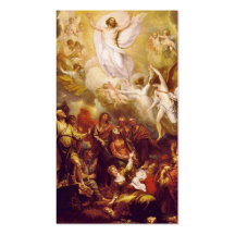 Die Besteigung von Christus 1801 Visitenkarten