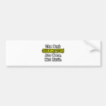 Die besten Chiropraktoren sind geboren, nicht gema Auto Sticker