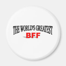 Die bestste BESTE FREUNDIN der Welt Kühlschrankmagnet
