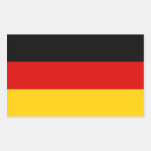Die Bundesrepublik Deutschland Tricolour Sticker