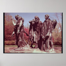 Die Burghers von Calais Plakat