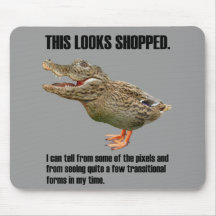 Die Crocoduck Täuschung Mousepad