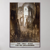 Die einzige Straße für ein Engländer Posterdrucke