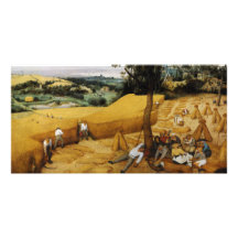 Die Erntemaschinen durch Pieter Bruegel ältere 156 Fotokartenvorlagen
