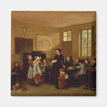 Die frechen Schulkinder Kühlschrankmagnet