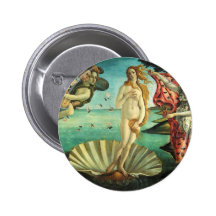 Die Geburt von Venus durch Sandro Botticelli Anstecknadelbuttons