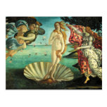 Die Geburt von Venus durch Sandro Botticelli Postkarte