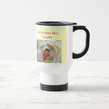 Die Geburts-Kaffeetasse-Apple-Blüten-neues Baby de