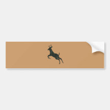 Die gejagten Rotwild Autosticker