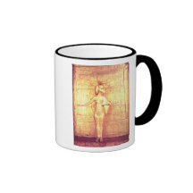 Die Göttin Selket auf dem canopic Schrein Tee Tasse