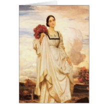 Die Gräfin Brownlow, Frederic Leighton Grußkarte