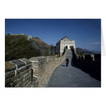 Die große Wand, Peking, China Karte