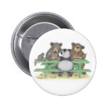 Die Gruffies® - Pinback Knöpfe Anstecknadelbuttons