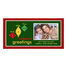Die Gruß-Weihnachtsfoto-Karten der Jahreszeit Bild Karte