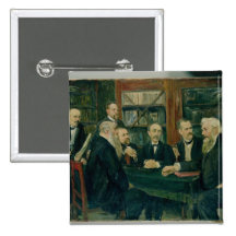 Die Hamburg-Versammlung von Professoren, 1906 Anstecknadelbutton