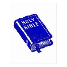 Die heilige Bibel Postkarte