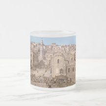 Die heilige Stadt von Bethlehem Tee Tasse