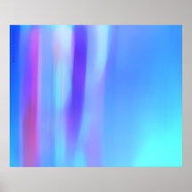 die helle Seite des Blaus Plakatdruck