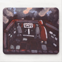 Die Herrtoilette Mousepads