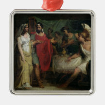 Die Hochzeit von Alexander der Große und von Roxan Ornament
