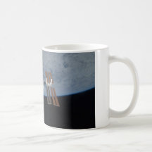 Die internationale Weltraumstation 2009 Tee Tasse