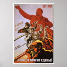 Die kalter Kriegs-Sowjetunions-Propaganda-Plakate 