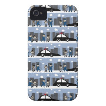 Die Kapriolen-Verfolgung iPhone 4 Case-Mate Hülle