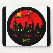 Die Küchen-Mausunterlage New- York Cityhölle Mousepads