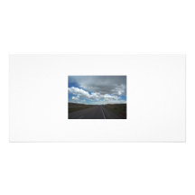 Die Landstraße des Lebens Fotokartenvorlage