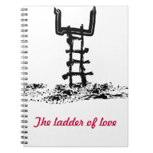 Die Leiter der Liebe Spiral Notizbuch