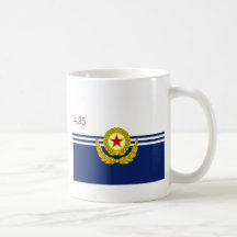 Die Marine der koreanischen Völker, Nigeria-Flagge Kaffee Tassen