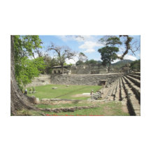Die Mayaruinen, Copan, Honduras Galerie Falt Leinwand