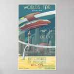 Die Messe der Welten Shanghai Plakat