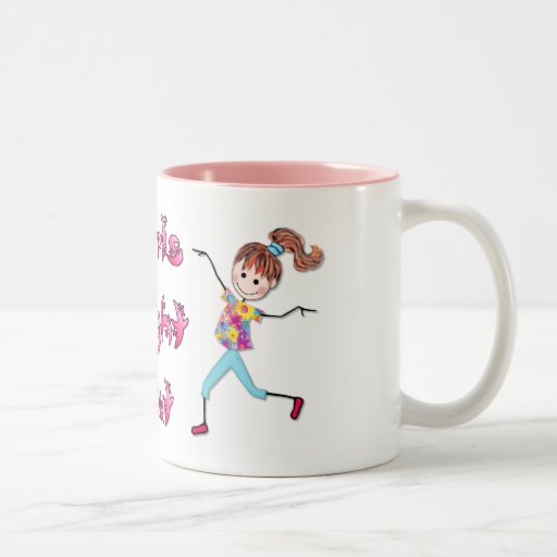 Die Nacht des Mädchens heraus überfallen Kaffeehaferl